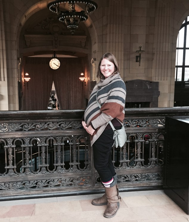 And all while learning to have a little one growing inside.  